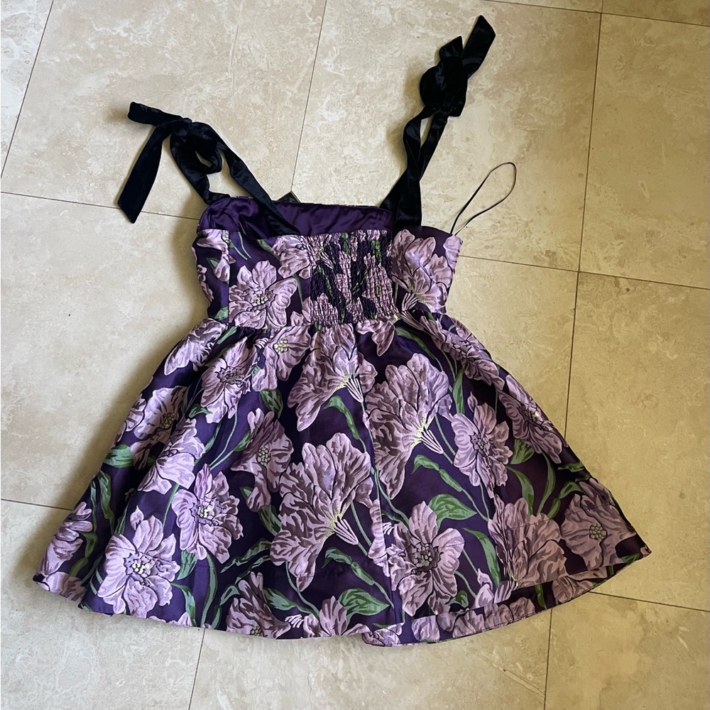 Lucy Paris Womens Floral Evening Dress